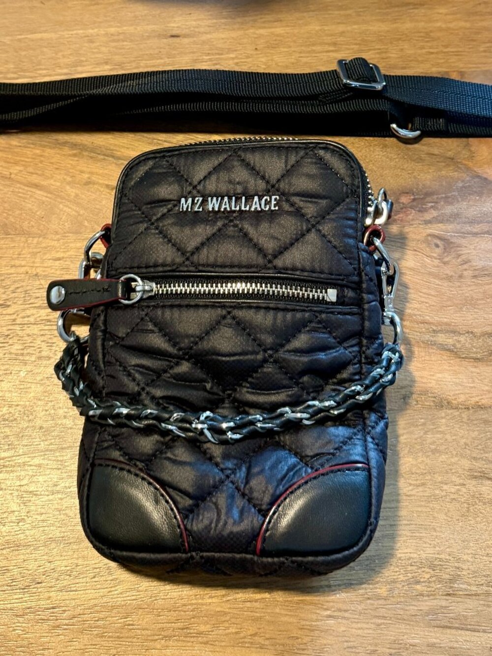 MZ Wallace Women's Micro Crosby Quilted Crossbody Bag